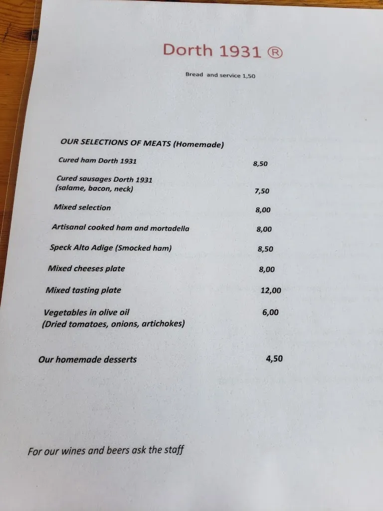 Menu_Dorth 1931 - Prosciutteria_Aviano_image_2