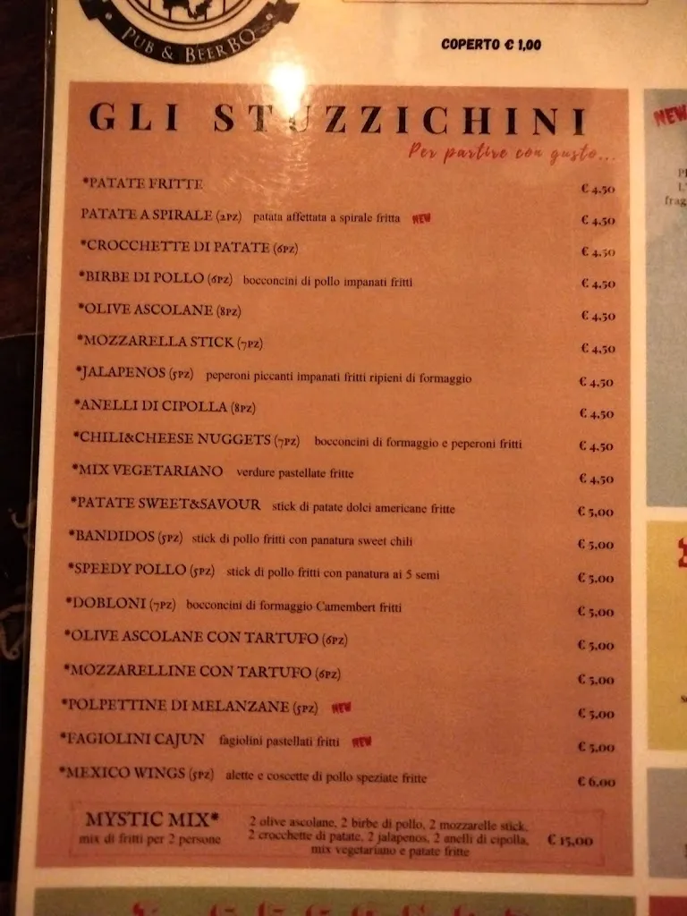 Menu_The Orion's Pub & Beer BQ_Bagnaria Arsa_image_2