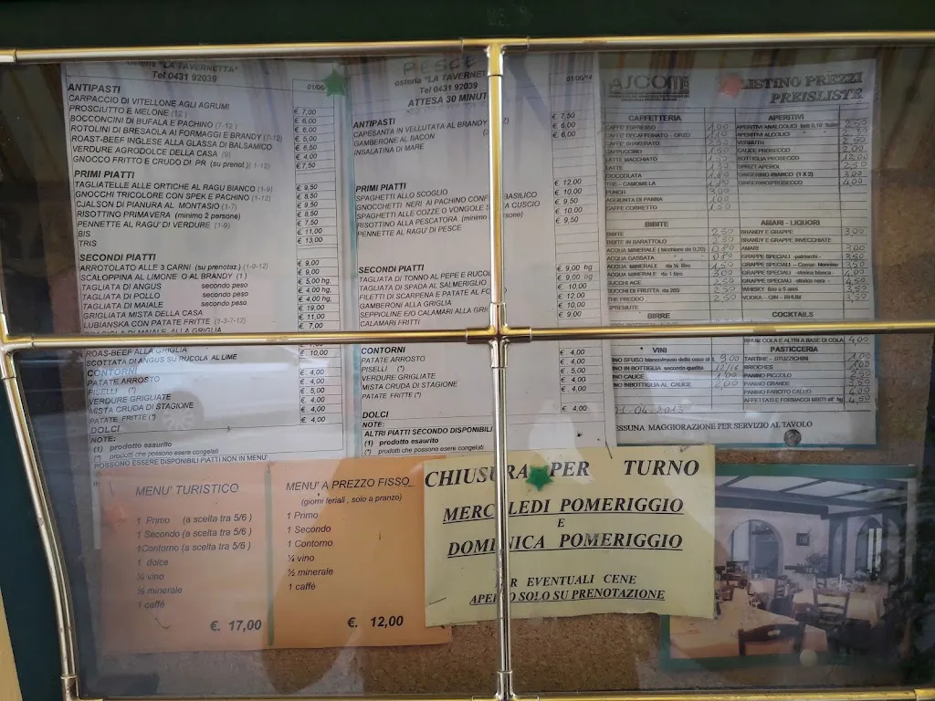 Menu_Ristorante Osteria La Tavernetta_Bagnaria Arsa_image_2