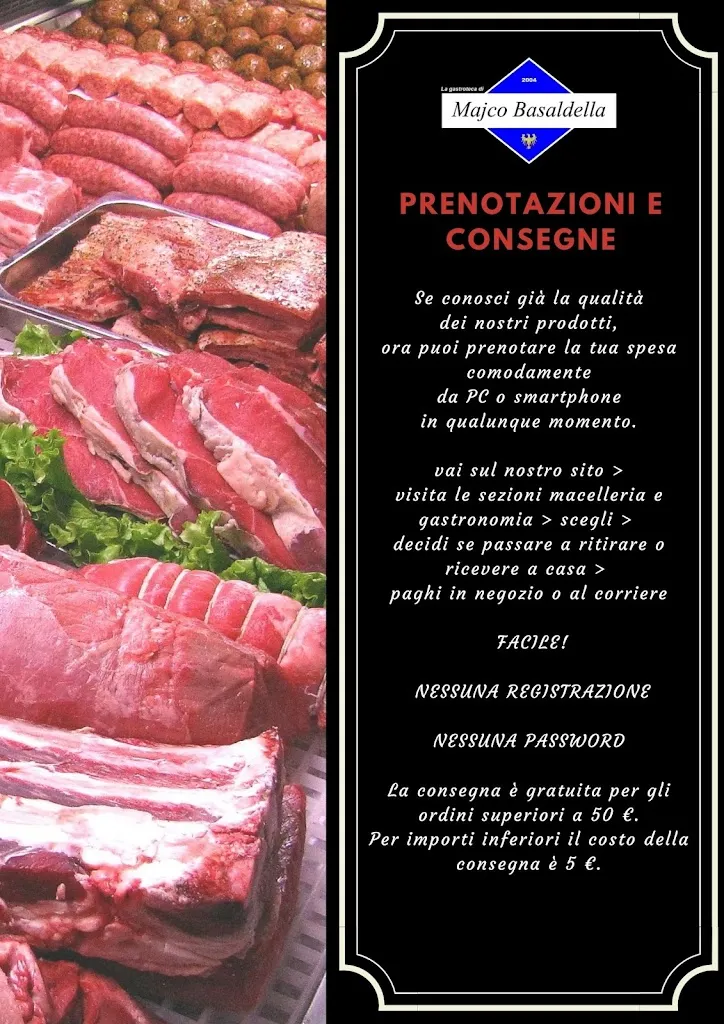 Menu_Macelleria La Gastroteca di Majco Basaldella_Basaldella_immagine_1