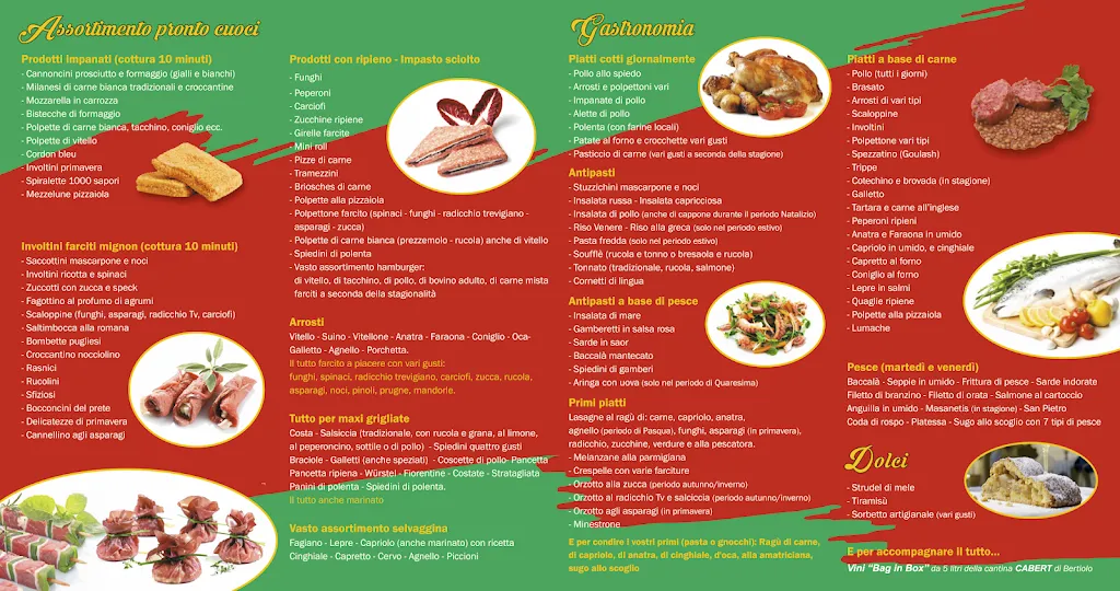 Menu_Macelleria Gastronomia Supermercato Maxì di Foschia Monica_Bertiolo_image_1