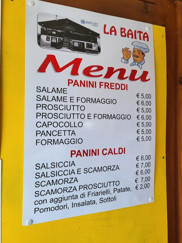 Menu_La Baita di bucci Alessandro_Roccaraso_image_2