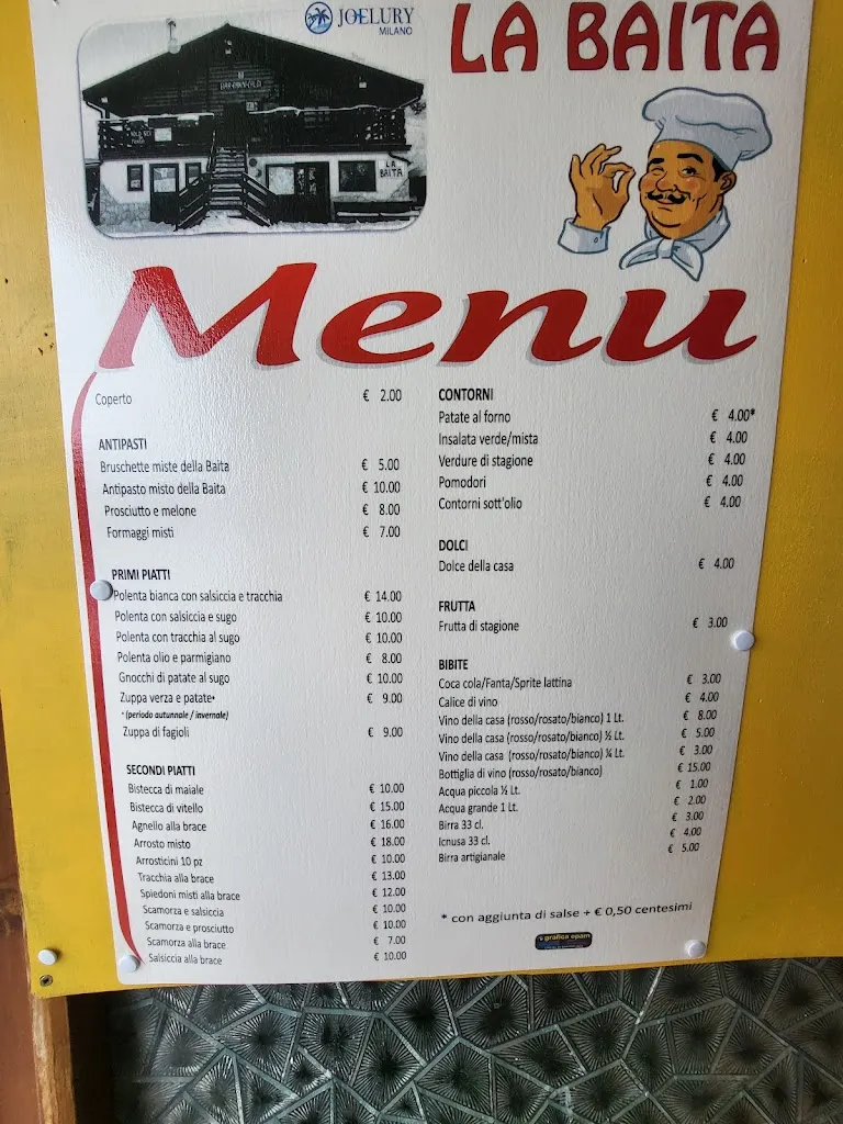 Menu_La Baita di bucci Alessandro_Roccaraso_image_3