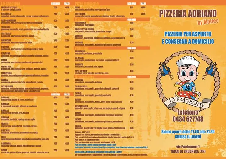 Menu_Pizzeria Da Adriano_Brugnera_image_3