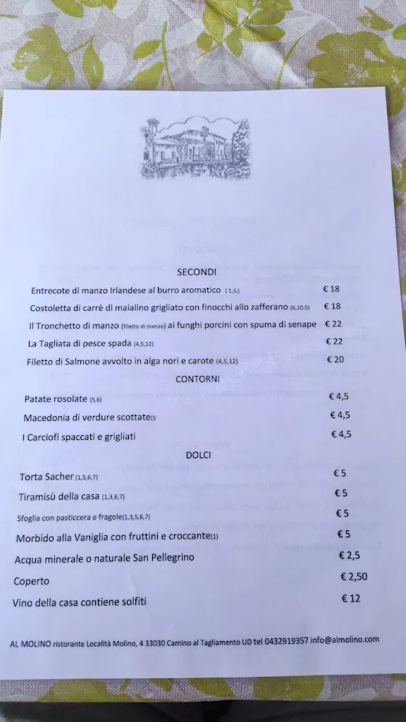 Menu_Ristorante Al Molino_Camino al Tagliamento_image_3