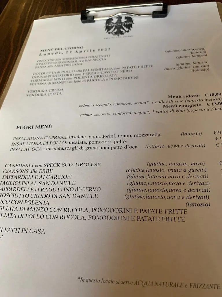 Menu_A le Patrie dal Friul_Campoformido_image_1