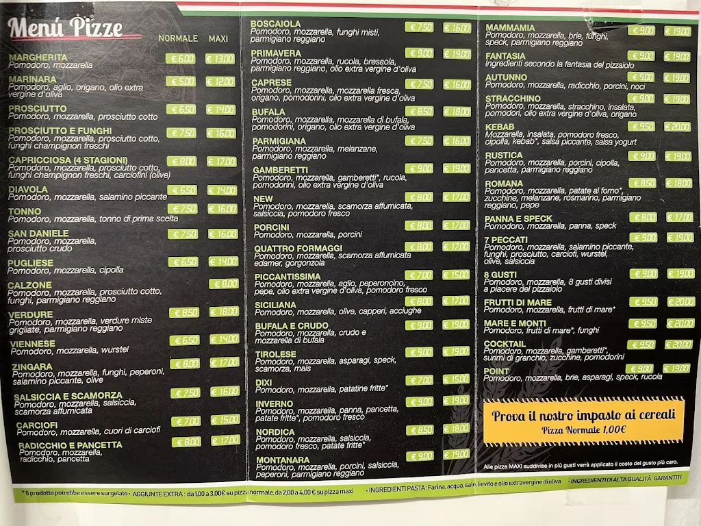 Menu_Non Solo Pizza Di Carlucci Sandro_Buia_immagine_1