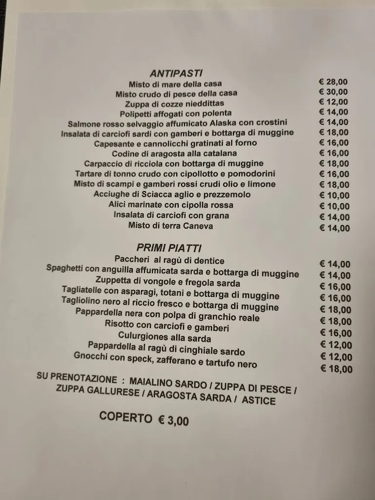Menu_Osteria Caneva – Ristorante di Pesce e Cucina Sarda a Milano_Caneva_image_3