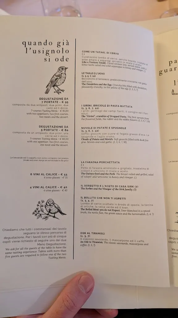 Menu_La Subida Country Resort - Trattoria al Cacciatore_Capriva del Friuli_image_2