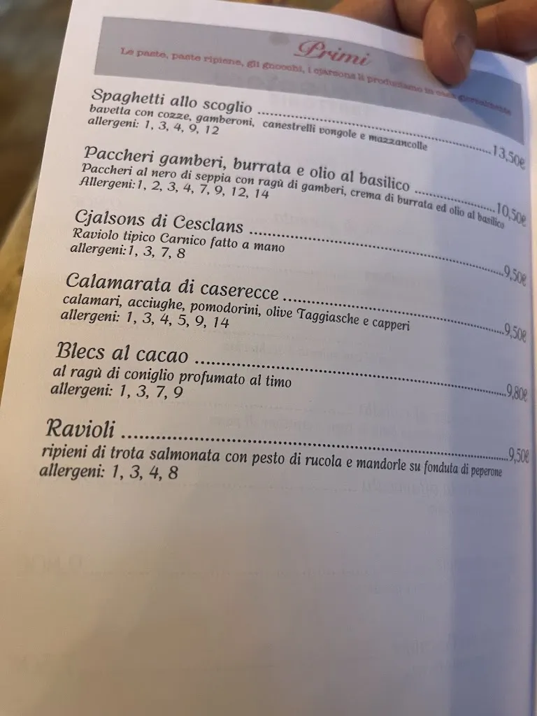 Menu_Trattoria Al Pescatore_Cavazzo Carnico_image_1