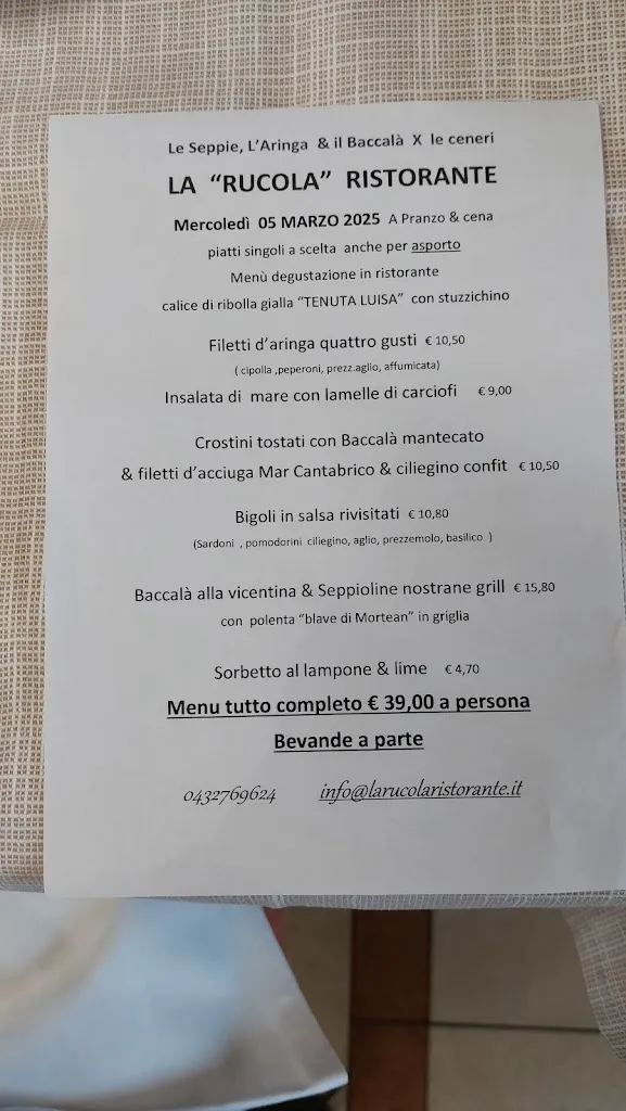 Menu_Ristorante La Rucola_Castions_image_1