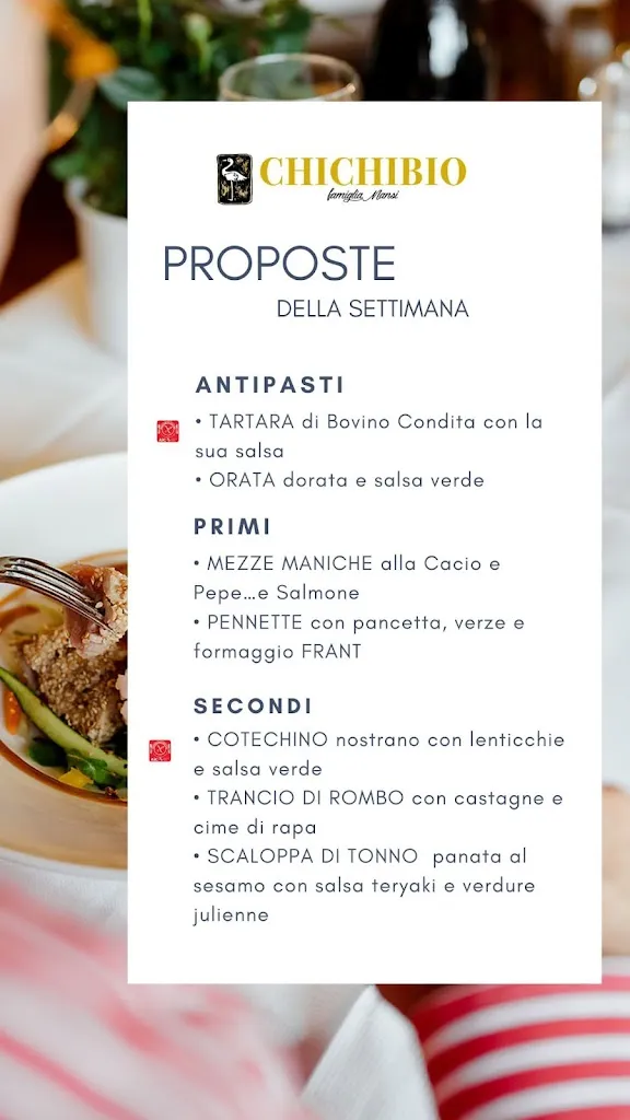 Menu_Ristorante Pizzeria Chichibio @Cervignano Del Friuli_Cervignano del Friuli_immagine_1