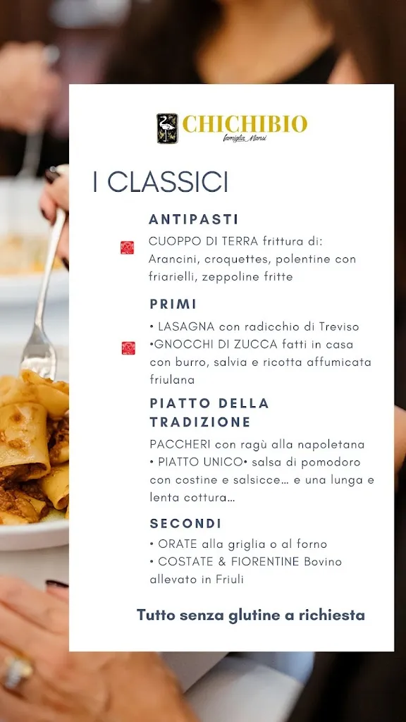 Menu_Ristorante Pizzeria Chichibio @Cervignano Del Friuli_Cervignano del Friuli_immagine_2