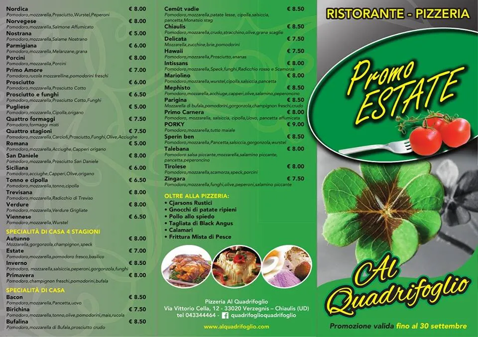 Menu_Albergo Al Quadrifoglio_Chiaulis_image_1