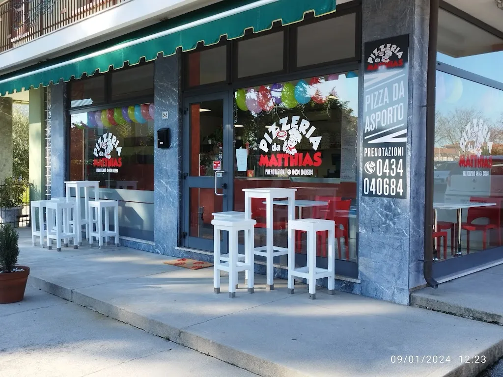 Pizzeria Da Matthias restaurant in Chions