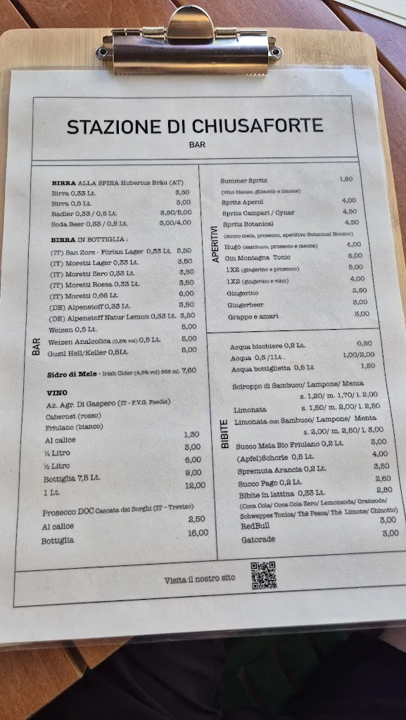 Menu_Stazione di Chiusaforte_Chiusaforte_image_3