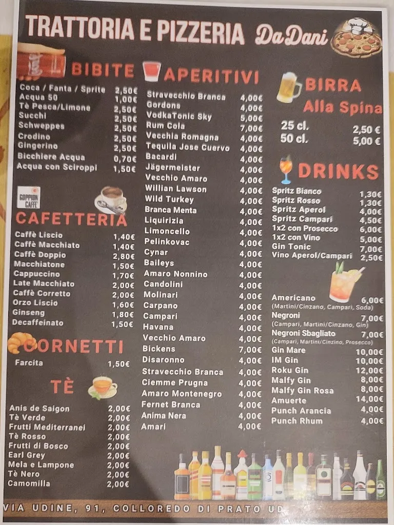 Menu_Trattoria Pizzeria da Dani_Colloredo di Prato_image_1