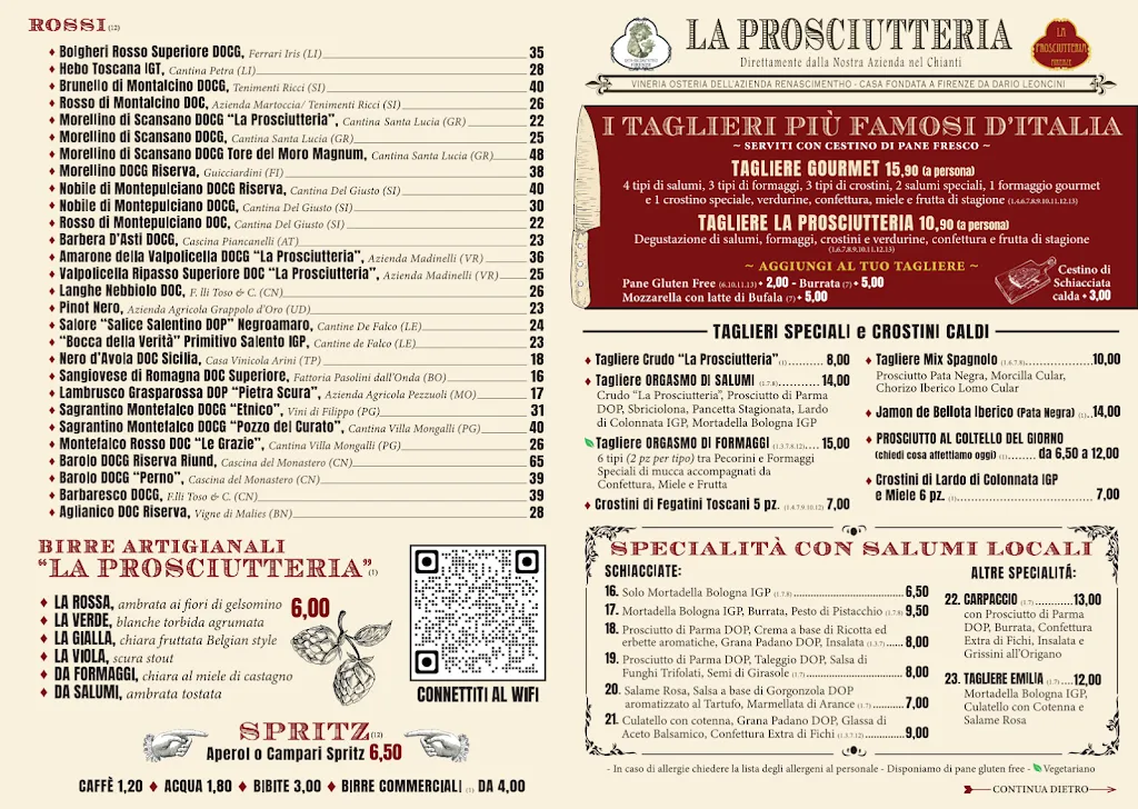 Menu_La Prosciutteria Bologna_Colugna_image_3