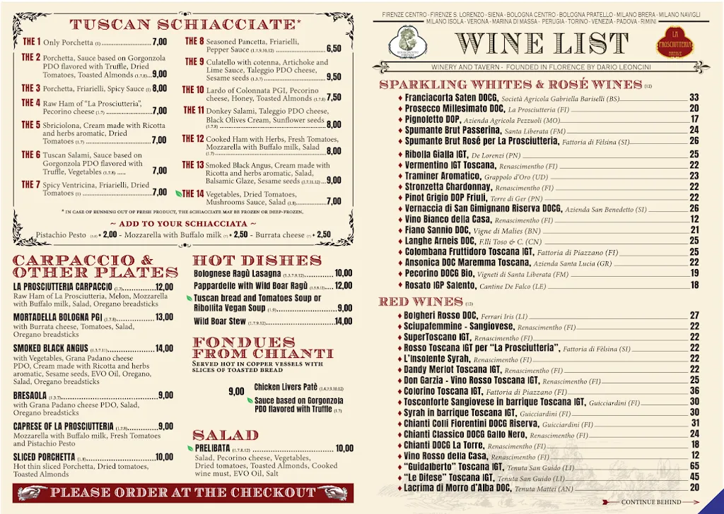 Menu_La Prosciutteria Bologna_Colugna_image_4