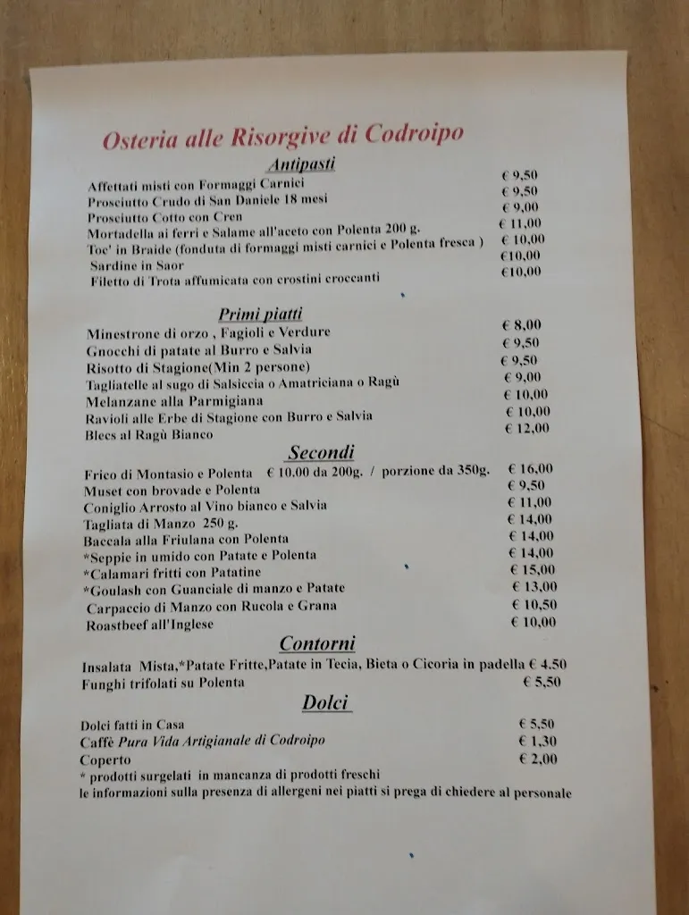 Menu_Osteria Alle Risorgive RISTORANTE_Codroipo_immagine_1