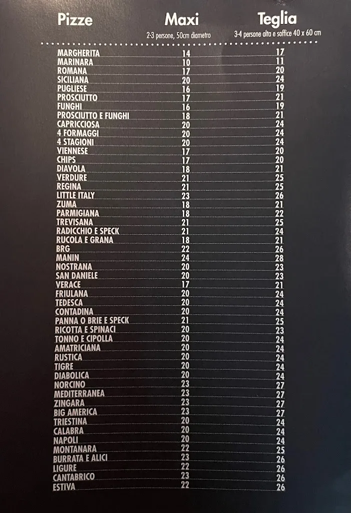 Menu_Pizzeria Da Mario_Codroipo_image_1