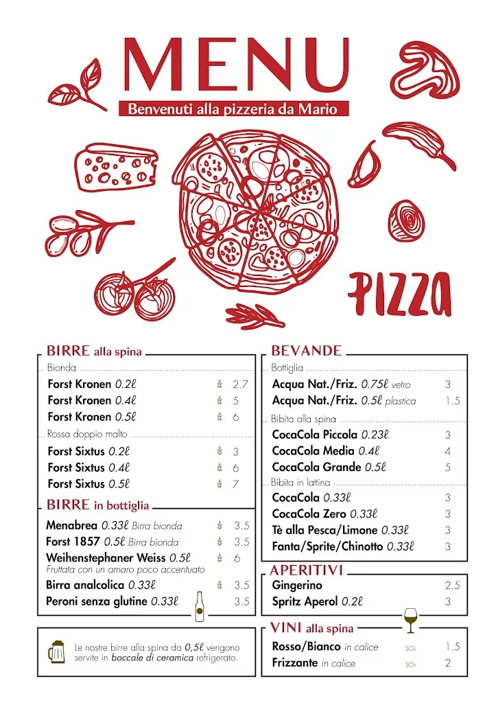 Menu_Pizzeria Da Mario_Codroipo_image_2