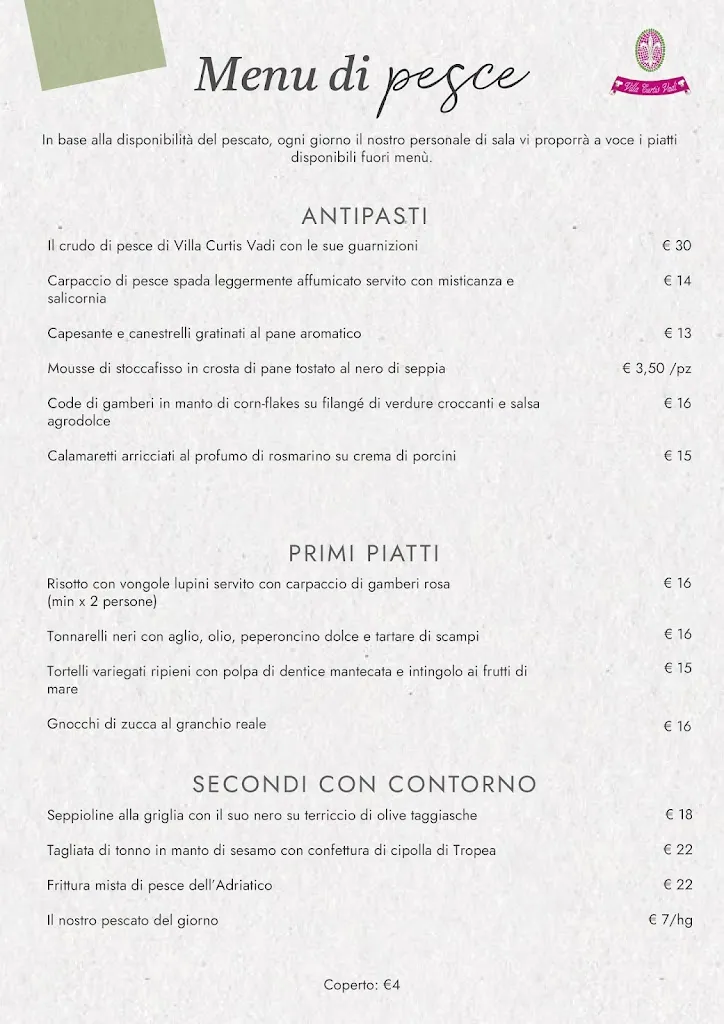 Menu_Villa Curtis Vadi_Cordovado_image_1