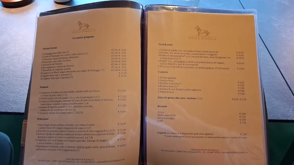 Menu_Osteria della Ribolla - Shop Cantina Collavini_Corno di Rosazzo_image_4
