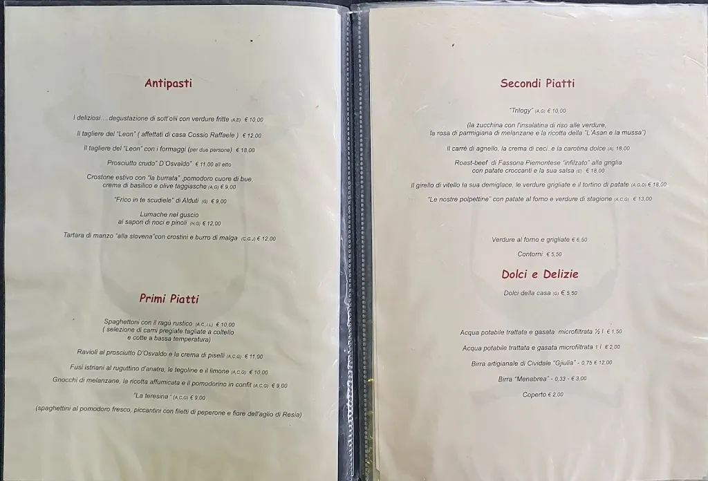 Menu_Antico Leon d'Oro_Cividale del Friuli_image_4