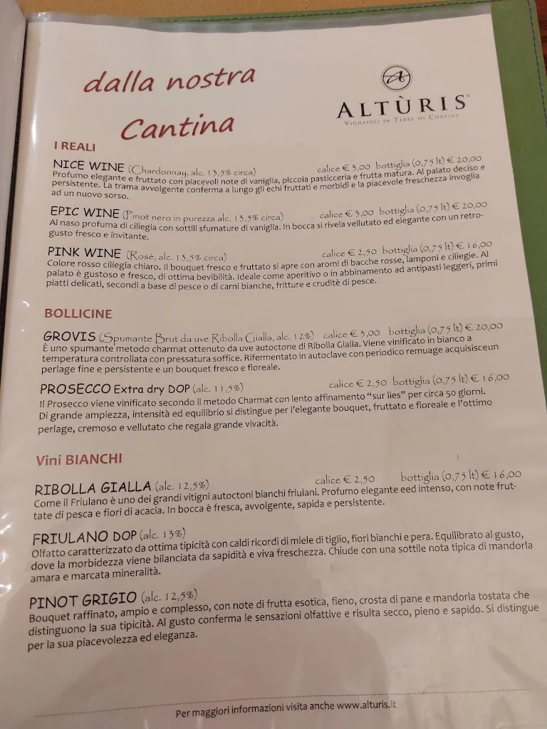 Menu_Agriturismo Wine&Beer Alturis_Cividale del Friuli_image_1