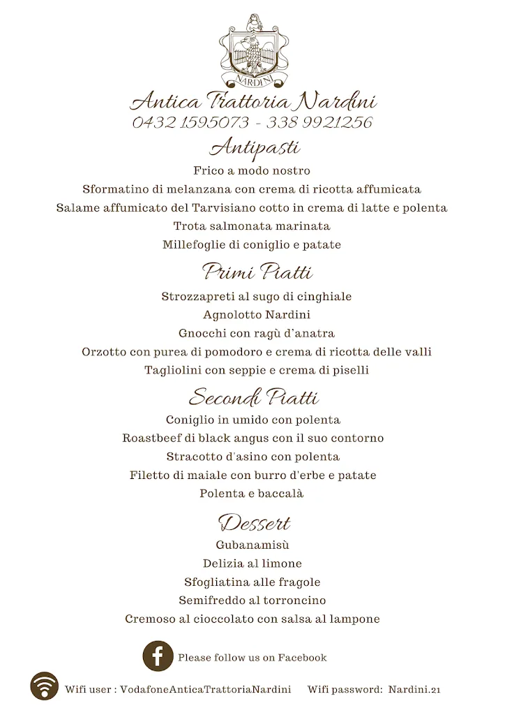 Menu_Antica Trattoria Nardini_Cividale del Friuli_image_1