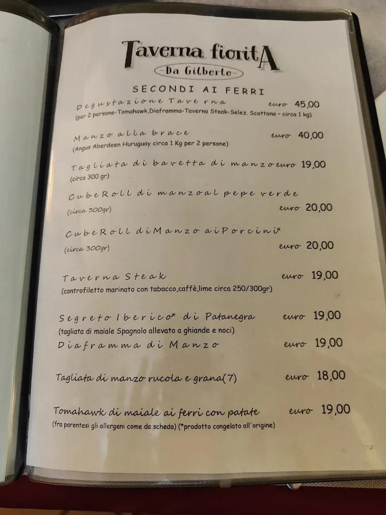 Menu_Taverna Fiorita da Gilberto_Cividale del Friuli_image_1