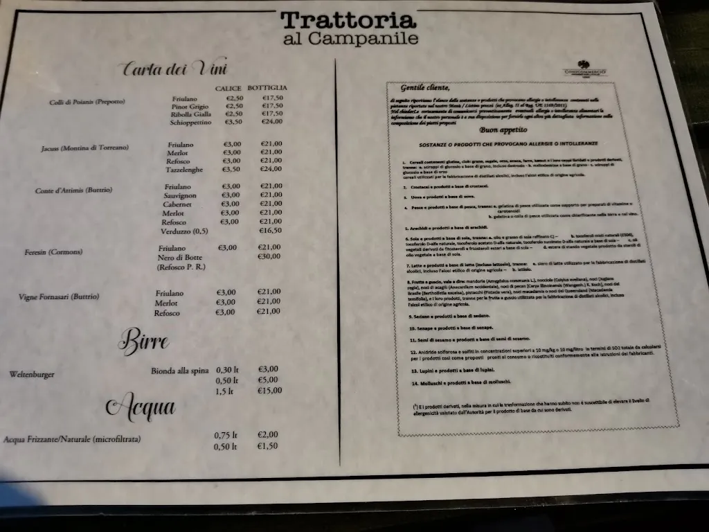 Menu_Al Campanile_Cividale del Friuli_image_4