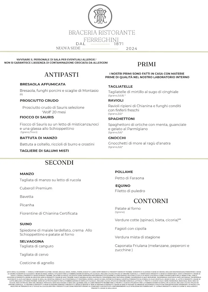 Menu_Ferreghini_Cividale del Friuli_image_1