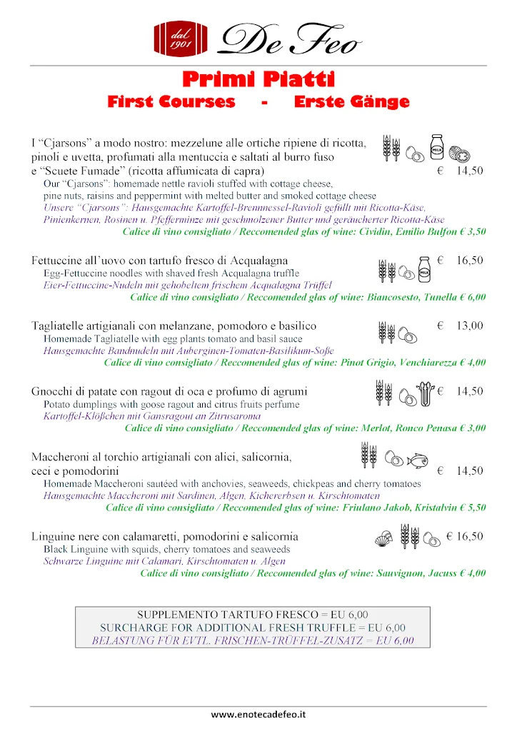 Menu_De Feo Enoteca Ristorante_Cividale del Friuli_image_1