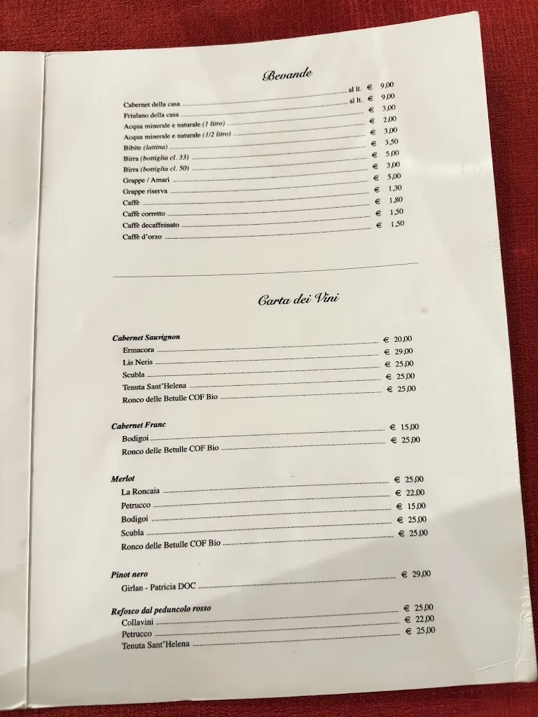 Menu_Frasca da Gianni_Cividale del Friuli_image_1