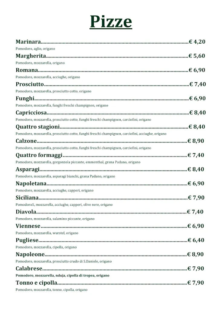 Menu_Pizzeria Trattoria Al Parini_Cividale del Friuli_immagine_1