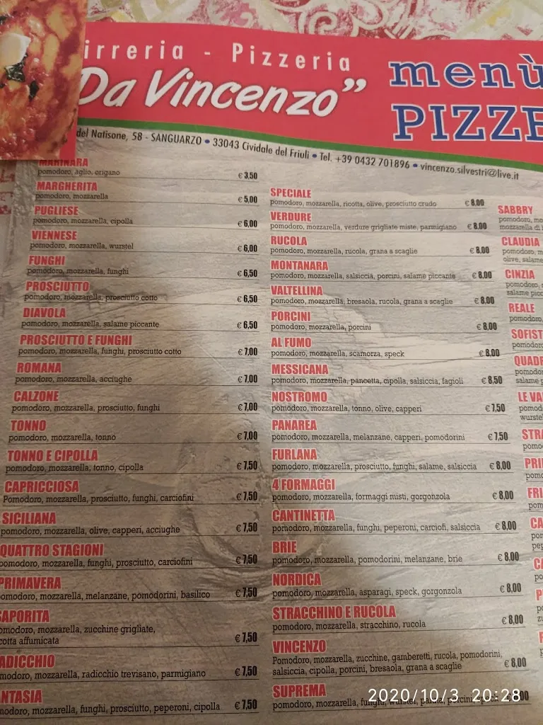 Menu_Birreria Pizzeria da Vincenzo_Cividale del Friuli_image_3