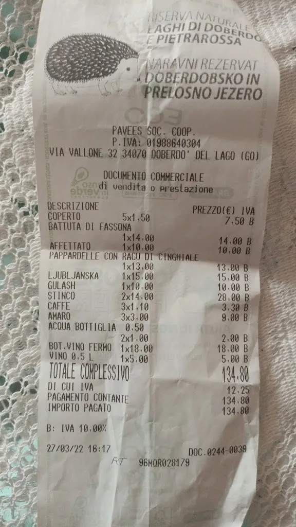 Filippo E sara_Pavees soc.coop. laghi di doberdò e pietrarossa_Doberdò del Lago_review