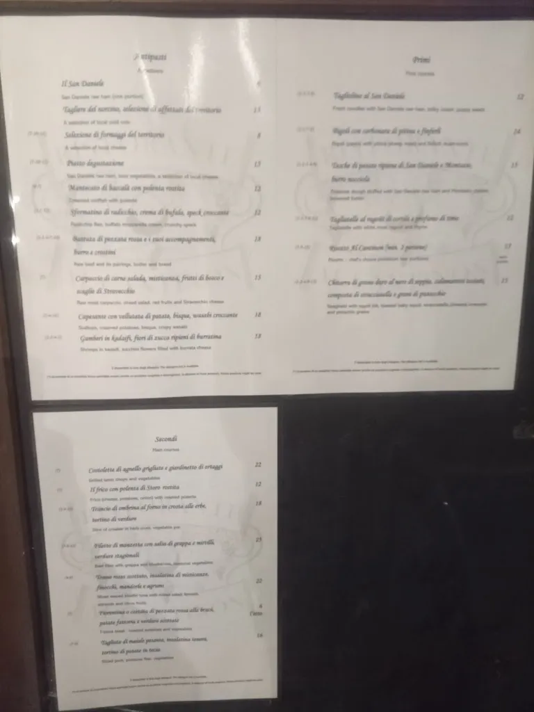 Menu_RISTORANTE AL CANTINON - San Daniele del Friuli _Dogna_image_2