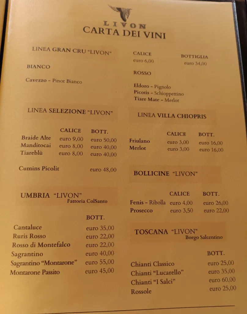 Menu_Vineria Vencó del Collio_Dolegna del Collio_image_1