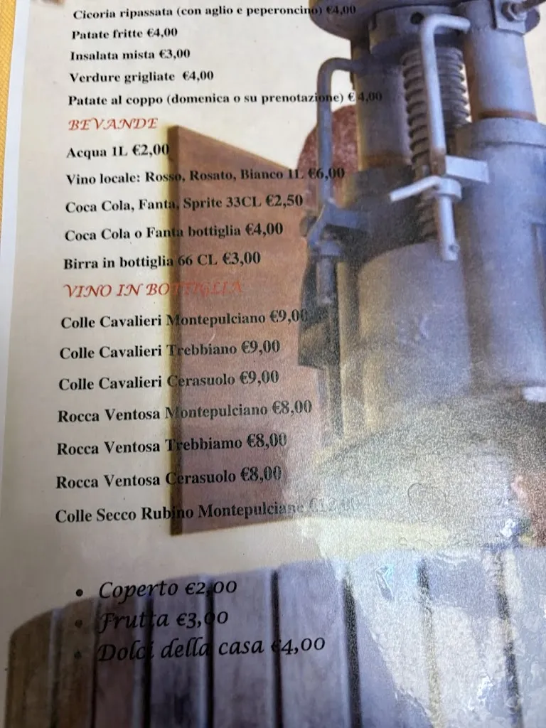 Menu_Trattoria La Casetta_San Demetrio Ne' Vestini_immagine_3