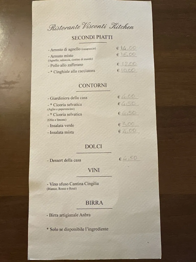 Menu_Visconti Kitchen_San Demetrio Ne' Vestini_image_1