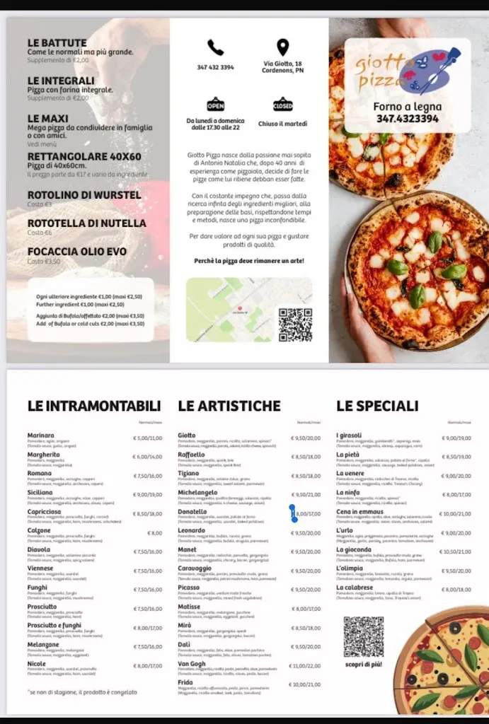 Menu_Giotto Pizza._Cordenons_image_1