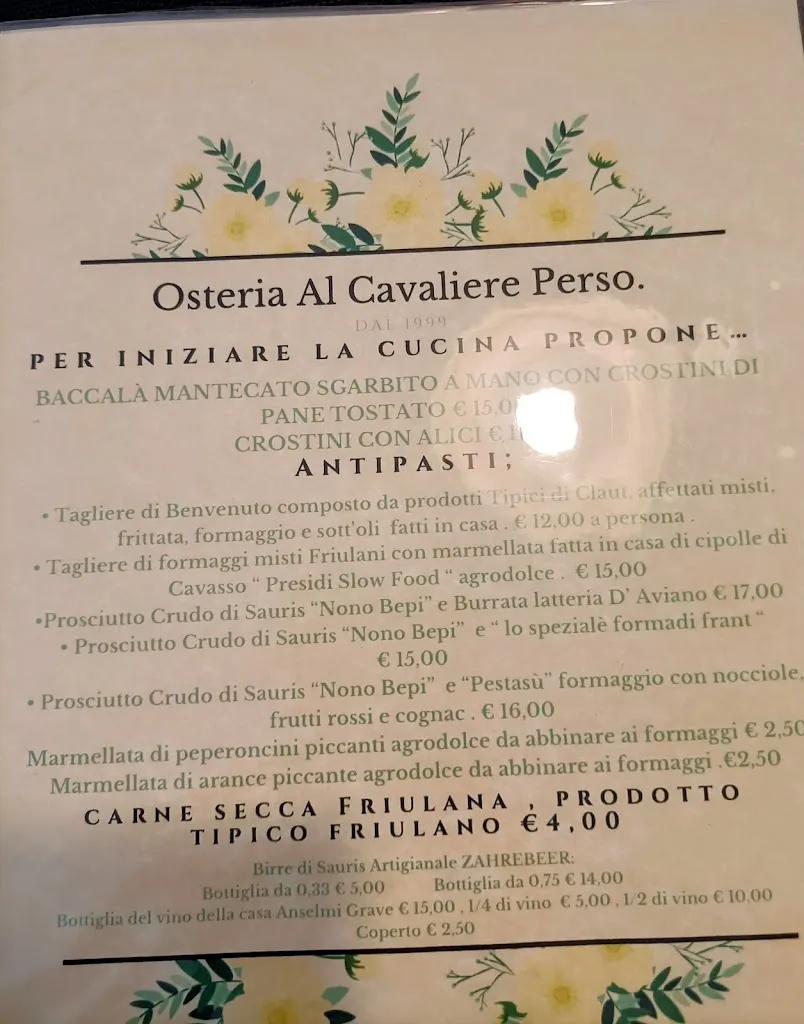Menu_Osteria Al Cavaliere Perso_Cordenons_image_4
