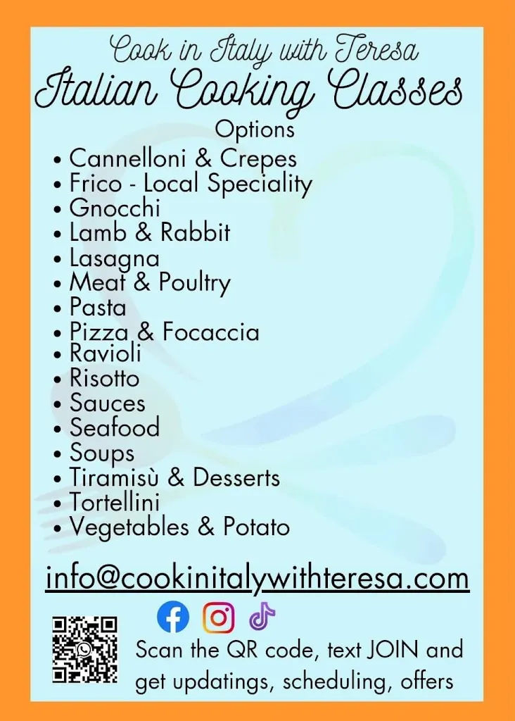 Menu_Cook in Italy with Teresa Colors_Cordenons_image_2