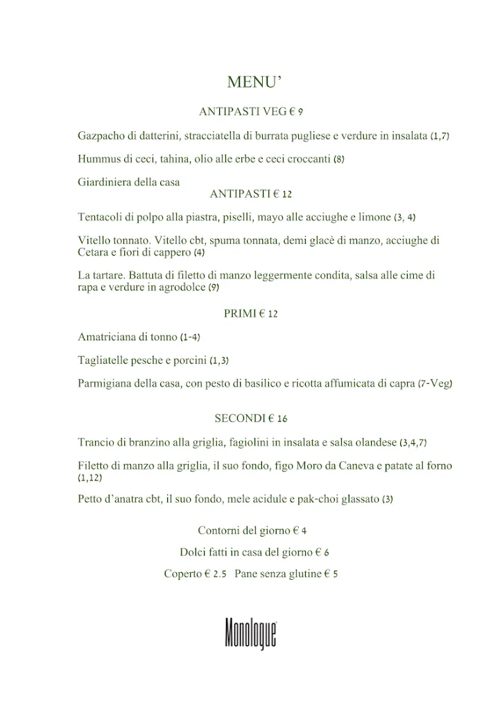 Menu_Monologue Pordenone_Cordenons_image_3