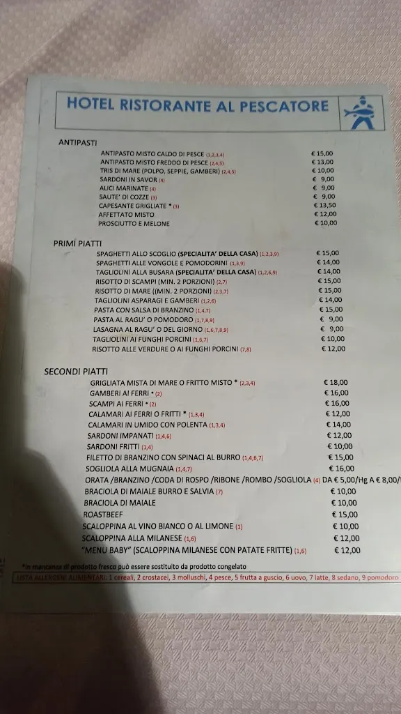 Menu_Albergo Ristorante al Pescatore_Duino_image_3