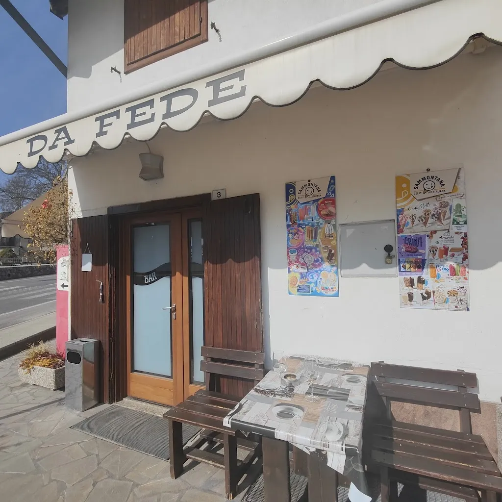 Bar Da Fede restaurant in Enemonzo-Quinis