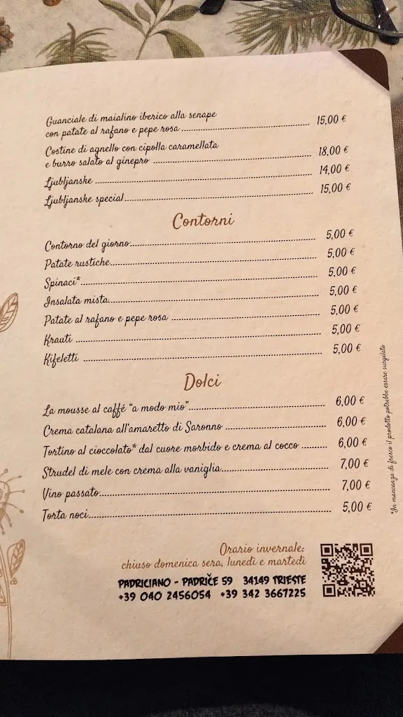 Menu_Trattoria Dolina_Dolina_image_2